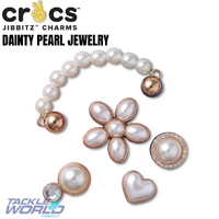 Crocs JIBBITZ Dainty Pearl Jewelry 5 Pack