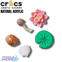 Crocs JIBBITZ Natural Acrylic 5 Pack