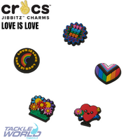 Crocs JIBBITZ Love is Love 5 Pack