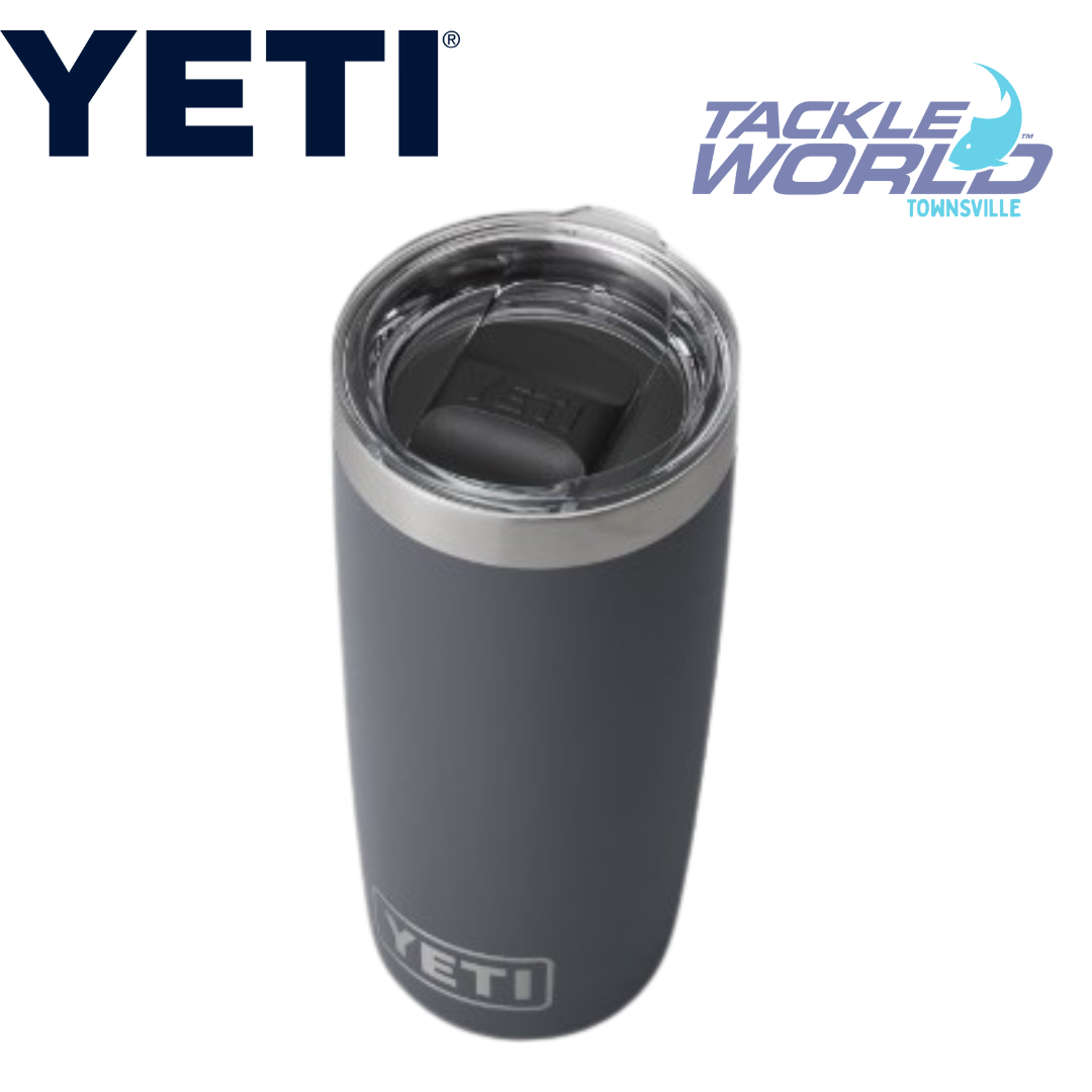 YETI Rambler 20 Oz Tumbler with MagSlider Lid in Charcoal Gray