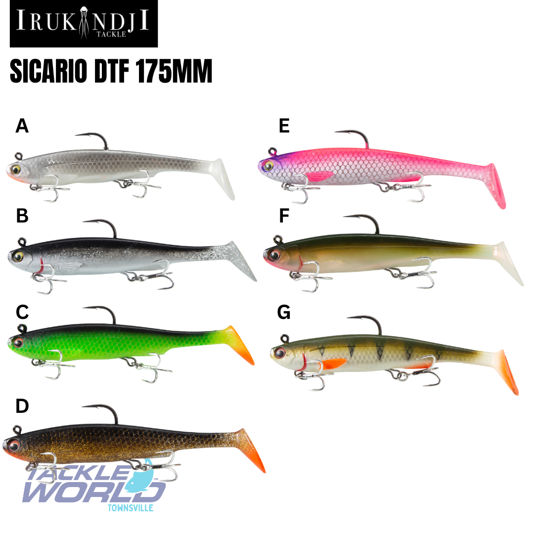 The Irukandji tackle DTF lures are selling fast, huge range of