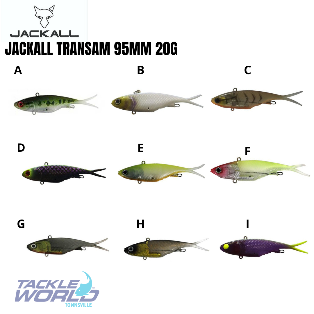 Jackall Transam 95mm 20g Soft Vibe Fishing Lure - Outback Angler
