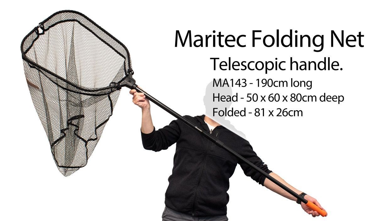 Buy Fly Fishing Net Fish Landing Net Portable Folding with Soft