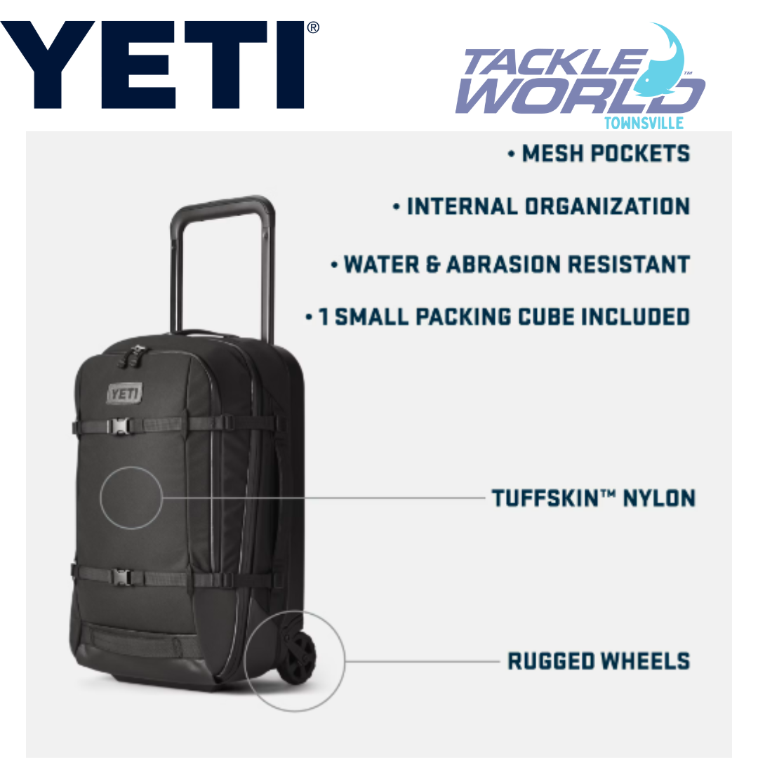 YETI Crossroads Luggage, 22 inch Carry-On, Navy