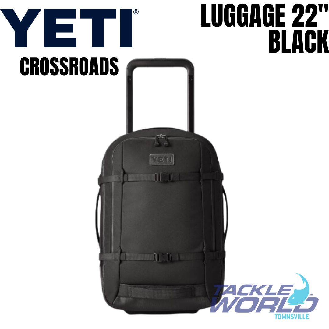 Yeti Crossroads Luggage - Black - 22 in