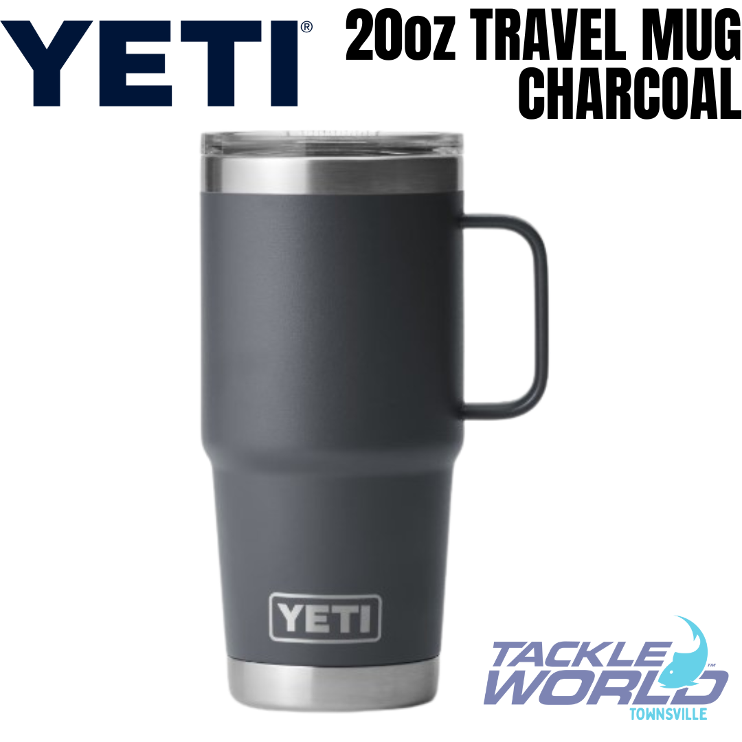 YETI Rambler 20 Oz Travel Mug Charcoal