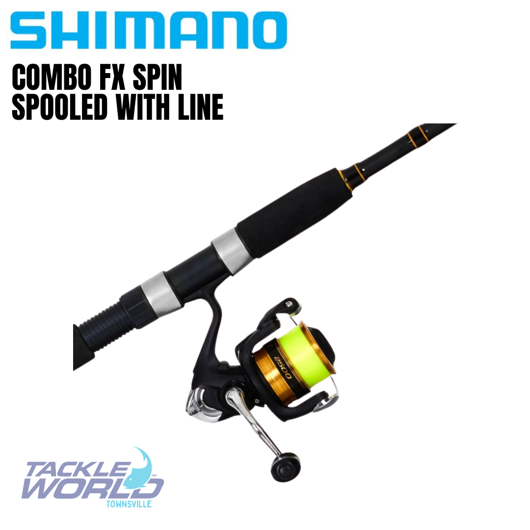 Combo Shimano FX - Spooled with line