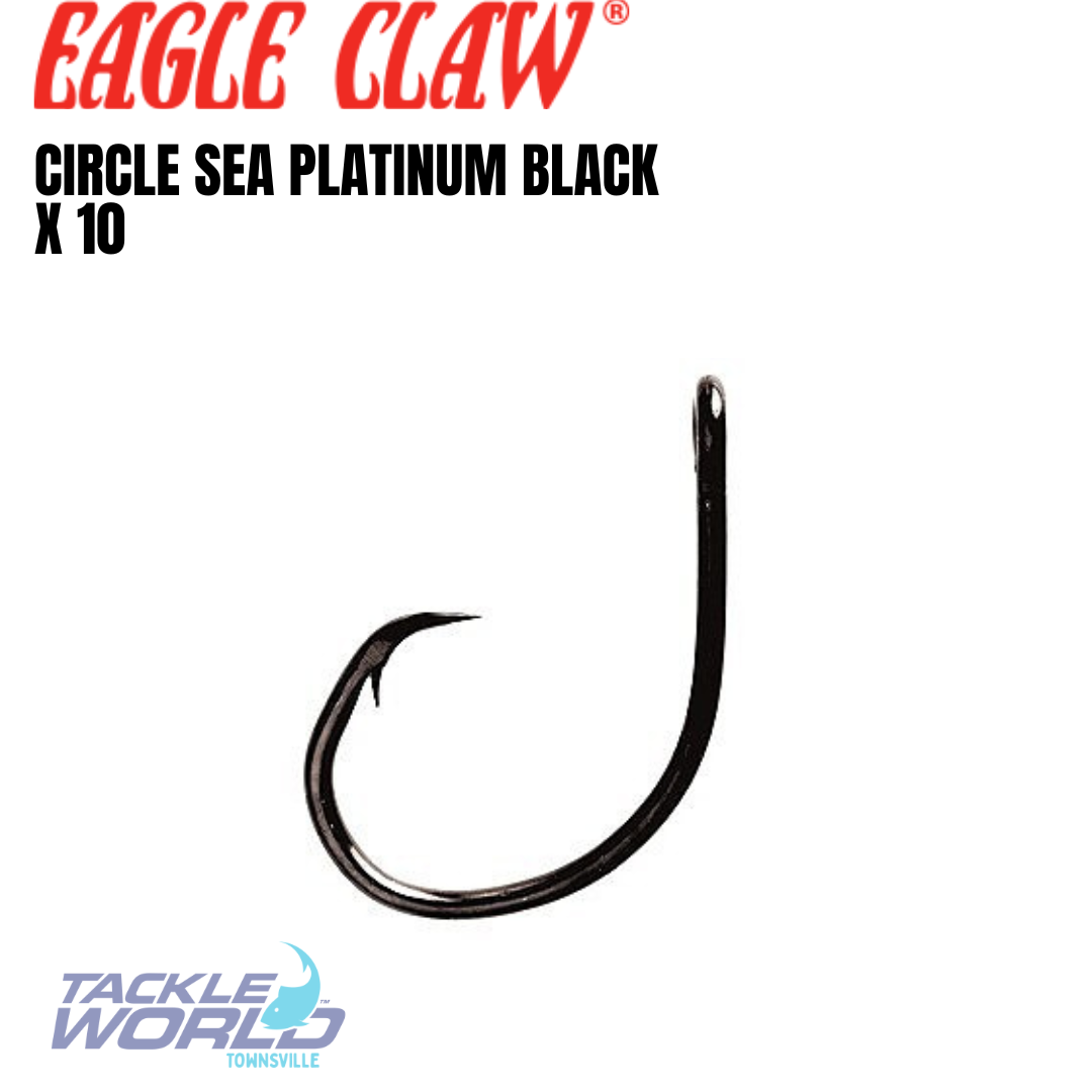 Eagle Claw Lazar Sharp Circle Sea Single Hooks 25-Pack