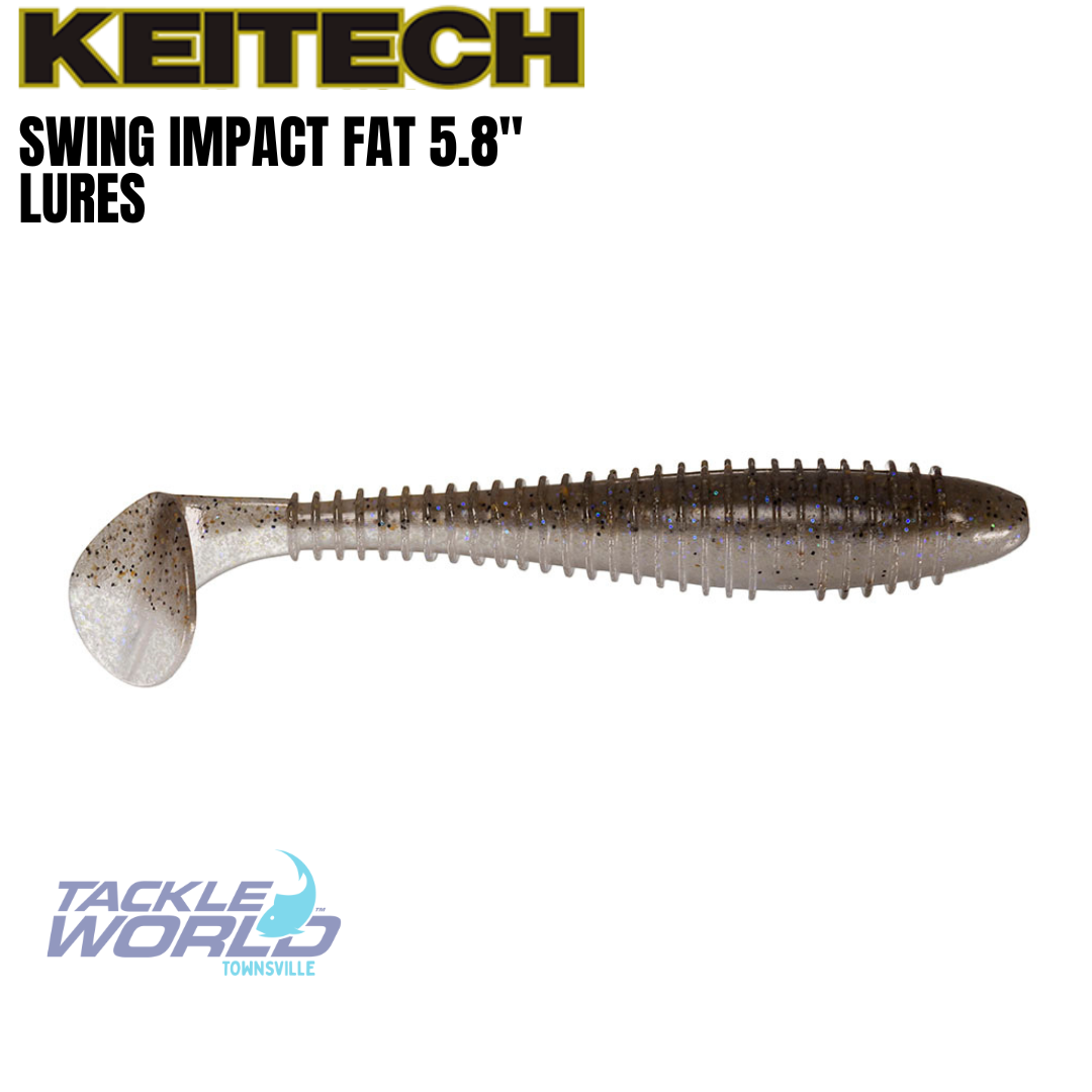 Keitech Fat Swing Impact 5.8 Paddle Tail Swimbait — Discount Tackle