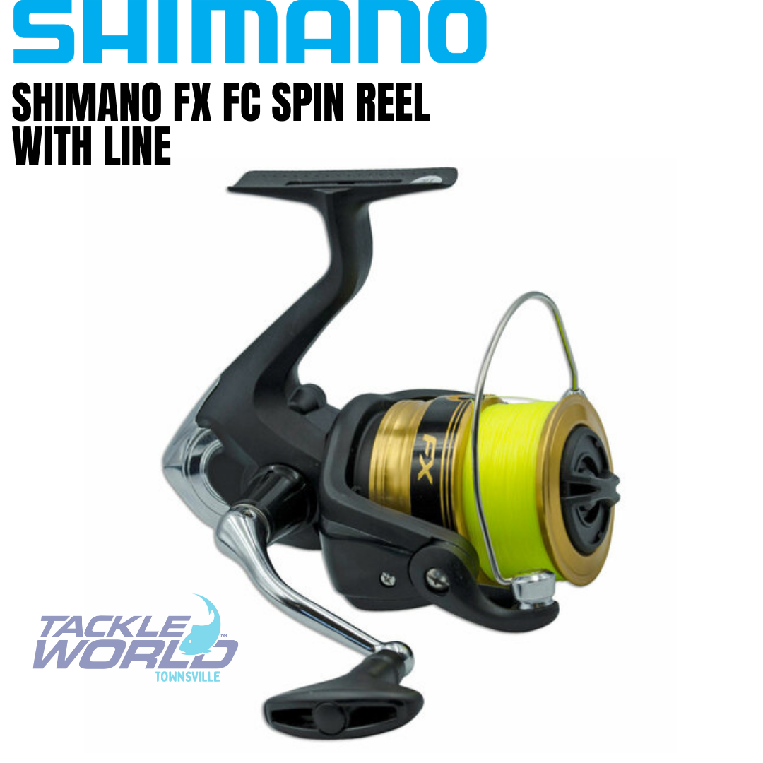 Shimano FX 2500FC Reel with Line - Fergo's Tackle World