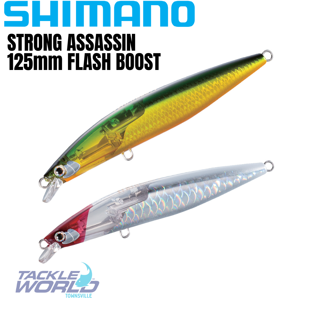 Shimano Exsence Strong Assassin AR-C Lure 125mm Sinking 27g : Black –  Glasgow Angling Centre