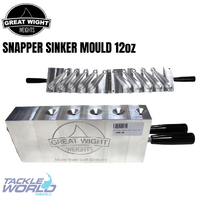 Great Wight Snapper Sinker Mould 12oz