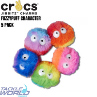 Crocs JIBBITZ FuzzyPuff Characters 5 Pack