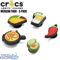 Crocs JIBBITZ Mexican Food 5 Pack