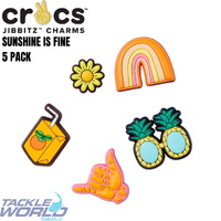 Crocs JIBBITZ Sunshine is Fine 5 Pack