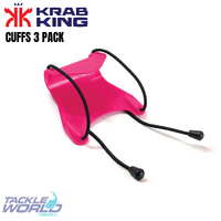 Krab King Cuffs 3 Pack Pink