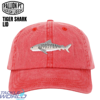 Pallion Point Tiger Shark Fish Lid Red