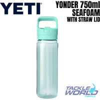 Yeti Yonder Bottle 750ml Seafoam with Straw Lid