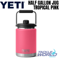 Yeti Rambler Half Gallon Jug (1.8L) Tropical Pink