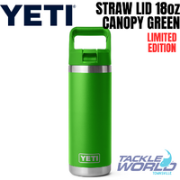 Yeti 18oz Bottle (532ml) Canopy Green with Straw Lid