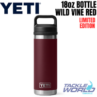 Yeti 18oz Bottle (532ml) Wild Vine Red with Chug Cap