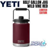 Yeti Rambler Half Gallon Jug (1.8L) Wild Vine Red