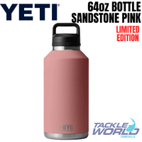 Yeti 64oz Bottle (1.89L) Sandstone Pink with Chug Cap