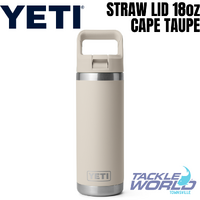 Yeti 18oz Bottle (532ml) Cape Taupe with Straw Lid