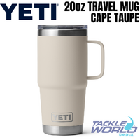 Yeti 20oz Travel Mug (591ml) Cape Taupe with Stronghold Lid