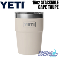 Yeti 16oz Stackable Cup (473ml) Cape Taupe with Magslider Lid