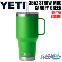 Yeti 35oz Straw Mug (1L) Canopy Green with Straw Lid