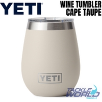 Yeti 10oz Wine Tumbler (295ml) Cape Taupe with Magslider Lid 