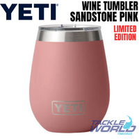 Yeti 10oz Wine Tumbler (295ml) Sandstone Pink with Magslider Lid 