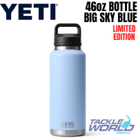 Yeti 46oz Bottle (1.36L) Big Sky Blue with Chug Cap