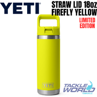 Yeti 18oz Bottle (532ml) Firefly Yellow with Straw Lid