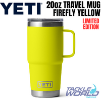 Yeti 20oz Travel Mug (591ml) Firefly Yellow with Stronghold Lid