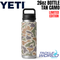 Yeti 26oz Bottle (769ml)Tan Camo with Chug Cap