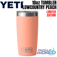 Yeti 10oz Tumbler (295ml) Lowcountry Peach with Magslider Lid