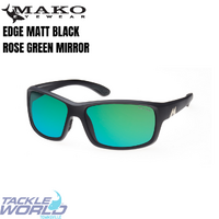 Mako EDGE G2H5 Matt Black HD Rose Green Mirror