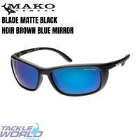 Mako BLADE G1HR6 Matt Black HDIR Brown Lens Blue Mirror