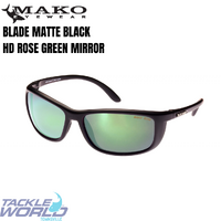 Mako BLADE G2H5 Matt Black HD Rose Green Mirror