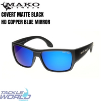 Mako COVERT G3H6 Matt Black HD Copper Blue Mirror