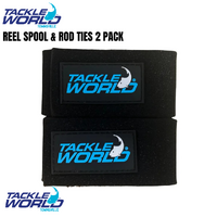 Tackle World Reel Spool & Rod Ties 2 pack