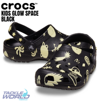 Crocs Classic Kids Glow Space Black