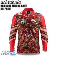 Karumba Fishing Shirt Dolphins