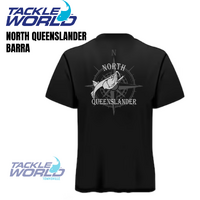 North Queenslander Barra Tee Black