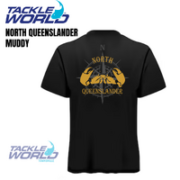 North Queenslander Muddy Tee Black