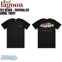 Reef Lagoon Tee Footballer Trout Black