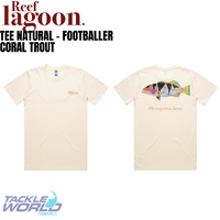 Reef Lagoon Tee Footballer Trout Natural