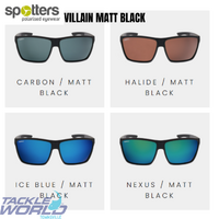 Spotters Sunglasses Villain - Matt Black